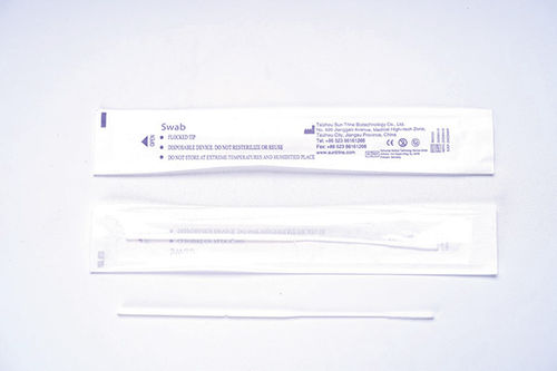 Swab para vírus - 905101 - taizhou suntrine biotechnology co.,ltd - oral / nasofaríngeo / com meio de transporte