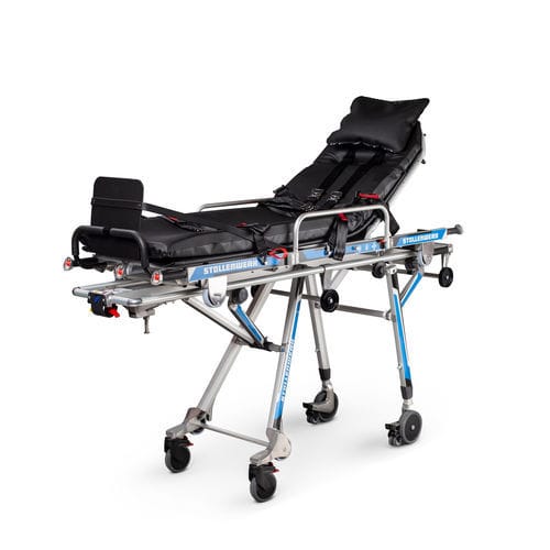 Carro-maca de resgate - 3002 - Stollenwerk - manual / pneumático / com encosto regulável