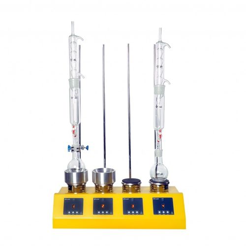Extrator de laboratório de Soxhlet - EFSOX series - EFLAB - manual / para análise de gorduras / sólido-líquido
