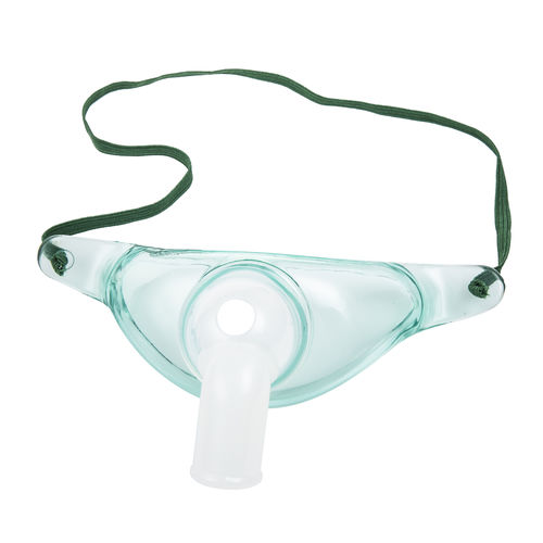 Máscara para traqueostomia em silicone - R01A080 series - Well Lead Medical - descartável
