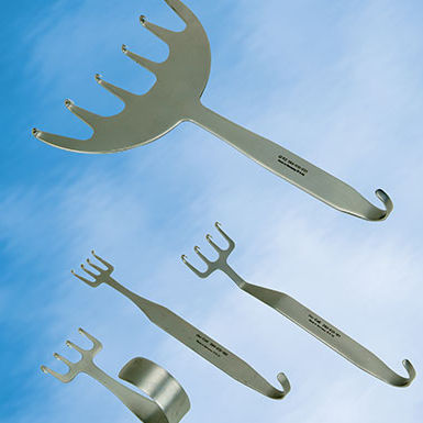 Afastador para cirurgia - Rake  - jac-cell Medic - em aço inoxidável / de Freeman / de Gorney