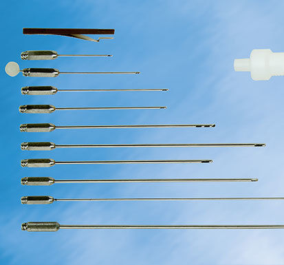 Agulha para lipoaspiração - jac-cell Medic - reutilizável / 12G / 14G