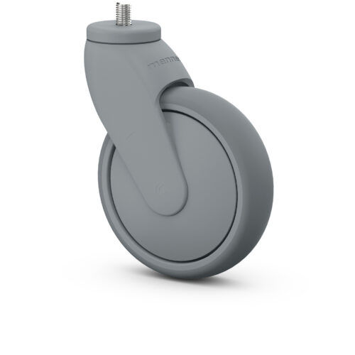 Roda com freio - GKR-S-125 NEK/K - Manner Oy - em poliamida / em polipropileno