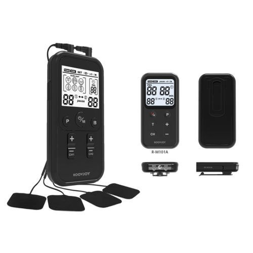 Eletroestimulador - M101A - Shenzhen Roundwhale Technology - de mão / TENS / EMS