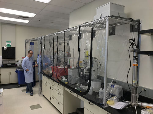 Câmara de contenção - BioBubble - de laboratório / de piso / de pressão negativa
