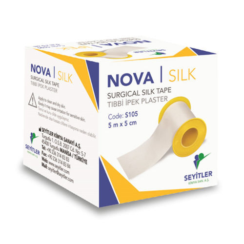 Esparadrapo de seda - Nova  - Seyitler - hipoalergênico