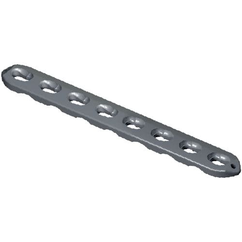 Placa de compressão óssea para grandes fragmentos ósseos - 1382 series - Zimed Medical - para rádio / para úmero / distal