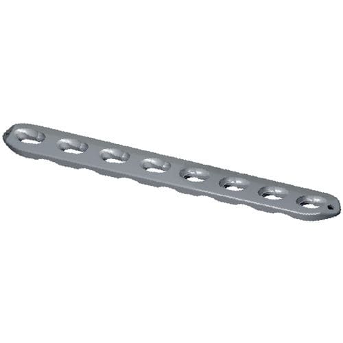 Placa de compressão óssea para pequenos fragmentos ósseos - 1392 series - Zimed Medical - medial / bloqueada / metálica