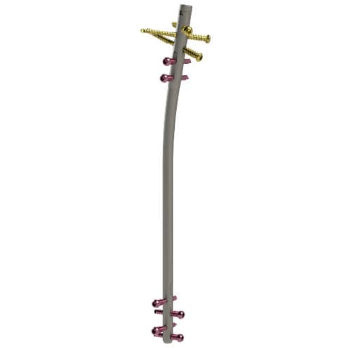 Haste intramedular para tíbia - 4252 series - Zimed Medical - metálica