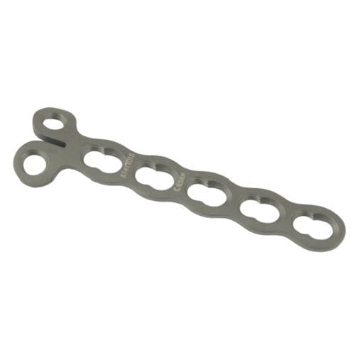 Placa de compressão óssea para grandes fragmentos ósseos - OP.1032 series - Zimed Medical - para metacarpo / bloqueada / metálica