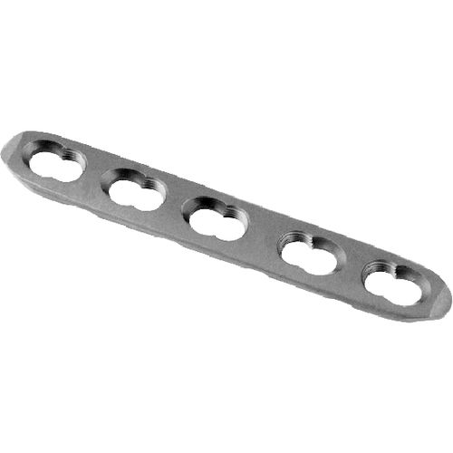 Placa de compressão óssea para metacarpo - OP.1072 series - Zimed Medical - bloqueada / metálica