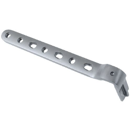 Placa de compressão óssea para pequenos fragmentos ósseos - 1232 series - Zimed Medical - bloqueada / metálica