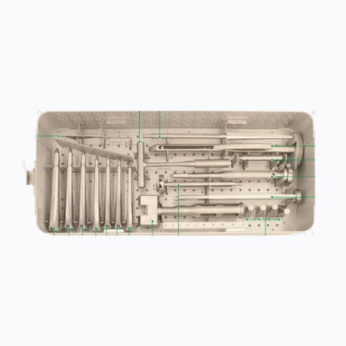Kit de instrumentos para fratura do fémur - 9707-0000 - Zimed Medical