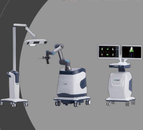 Robô cirúrgico de orientação - Zimed Medical - para cirurgia ortopédica
