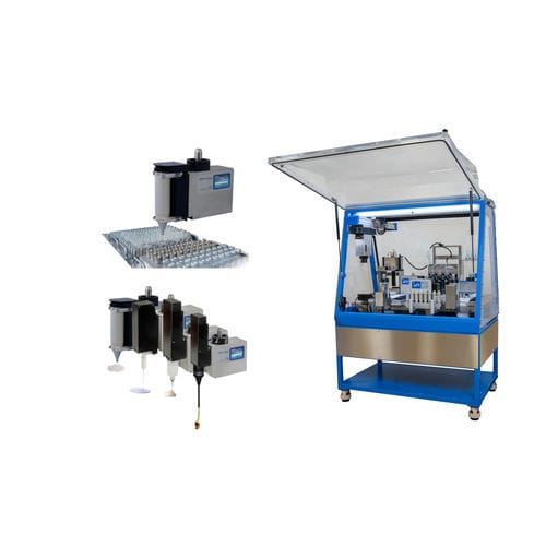 Sistema automático de preparação de amostras - SWING XDOSE - Chemspeed Technologies AG - para a indústria farmacêutica / para medicina legal / distribuição de reagentes