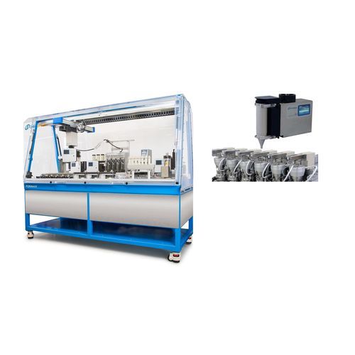 Sistema de preparação de amostras automático - MULTIPLANT AUTOCAL - Chemspeed Technologies AG - para a indústria farmacêutica / com agitação / modular