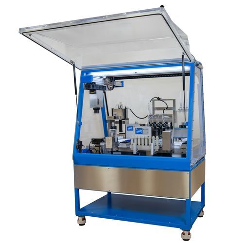 Sistema automático de preparação de amostras - SWING CRYSTAL - Chemspeed Technologies AG - para a indústria farmacêutica / distribuição de reagentes / de filtração
