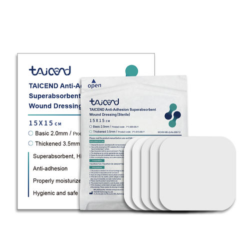 Curativo em poliuretano - MOHW-MD-(I)-No.006712 - Taicend Technology - estéril / respirável / não aderente