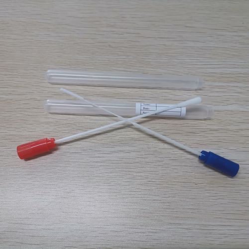 Swab nasofaríngeo - HUNAN RUNMEI GENE TECHNOLOGY CO.,LTD - de transporte / flocado / em algodão