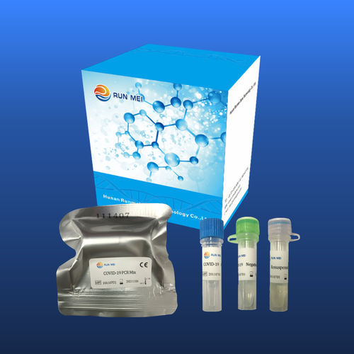 Kit de reagentes em solução - HUNAN RUNMEI GENE TECHNOLOGY CO.,LTD - solução tampão / para PCR / liofilizado