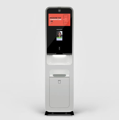 Estação de higienização com medição da temperatura - SANETIQ - Vacu Activ