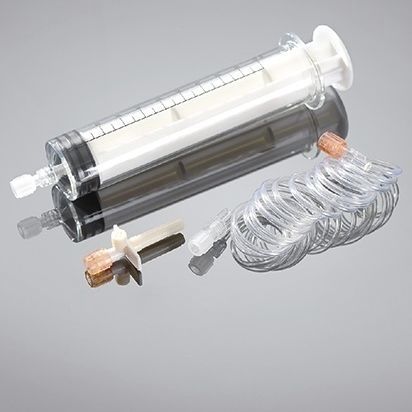 Seringa para produtos de contraste - C01-047-10 - Shenzhen Seacrown Electromechanical - 100 ml / descartável / estéril