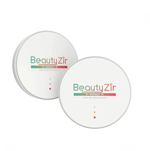 Material dentário em zircônia - ST+ML - Beautyzir Technology Co.,Ltd. - para pontes dentárias / para coroas dentárias / para inlays dentários