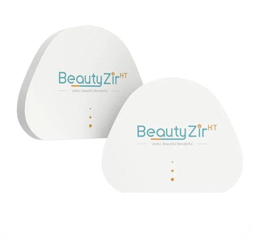 Material dentário em zircônia - HT - Beautyzir Technology Co.,Ltd. - para pontes dentárias / para coroas dentárias / para inlays dentários