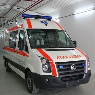 Ambulância para cuidados intensivos - Volkswagen Crafter - DELTAMED SRL - furgão / tipo C