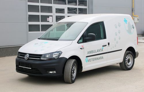 Ambulância veterinária - Caddy - DELTAMED SRL - furgão