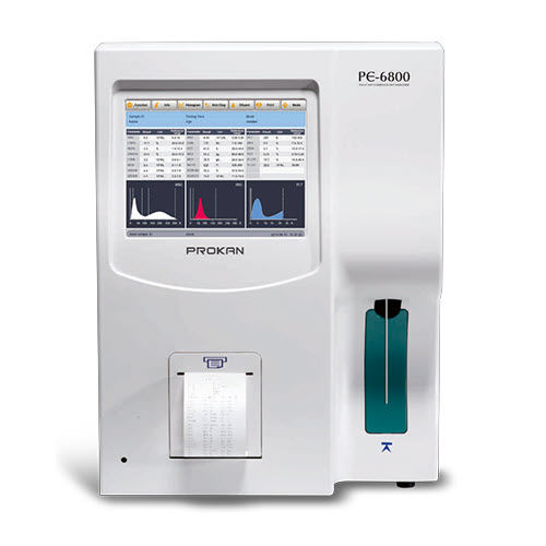 Analisador hematológico automático - PE-6800 - Shenzhen Prokan Electronics Inc - de bancada / 20 parâmetros / com diferencial de 3 partes