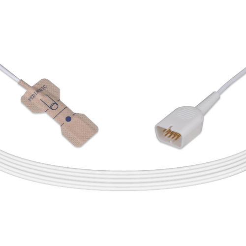 Sensor de SpO2 para dedo da mão - U523-16 - Unimed Medical Supplies - infantil / descartável / adesivo