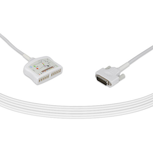 Cabo de ECG médico-hospitalar - E10-NK2 series - Unimed Medical Supplies - com pinos banana / HDMI / para tomadas de rede