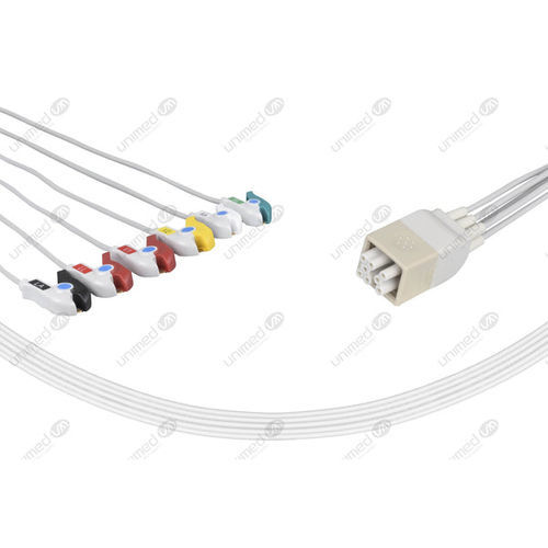 Cabo de ECG médico-hospitalar - AP6-90P - Unimed Medical Supplies - 6 vias / para GE Healthcare / para Mindray