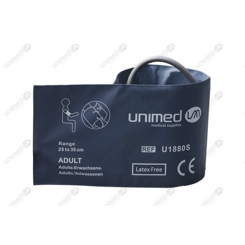 Braçadeira para PNI - U1880S - Unimed Medical Supplies - para adulto / sem látex / com manguito de uma via