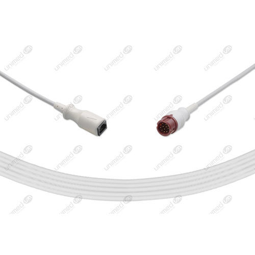 Cabo IBP para tomadas de rede - BC-HP-MX - Unimed Medical Supplies - para Philips / para Welch Allyn