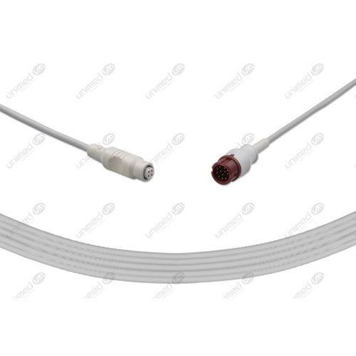 Cabo IBP para tomadas de rede - BC-HP-BB - Unimed Medical Supplies - para Philips