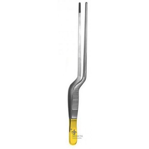 Pinça de preensão - M-3018 - Medicta Instruments - para curativos / baioneta / em carboneto de tungstênio