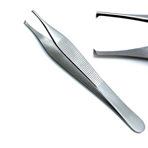 Pinça de preensão - M-2080 - Medicta Instruments - para preensão de tecidos / de ablação / Adson