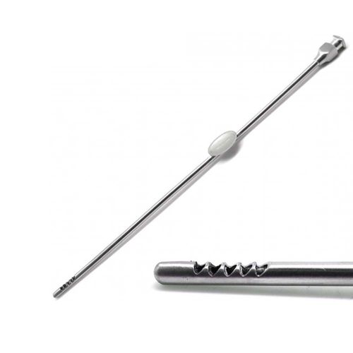 Cureta para ginecologia - 14-430 - Medicta Instruments - de Novak / autoclavável / curva