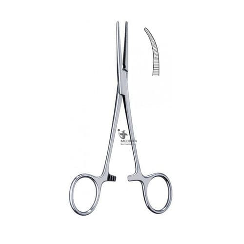 Pinça cirúrgica - M-1806 - Medicta Instruments - de preensão / de Crile / reutilizável