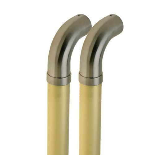 Puxador para porta hospitalar - 10 541 series - LEBRONZE ALLOYS - Steriall - antibacteriano