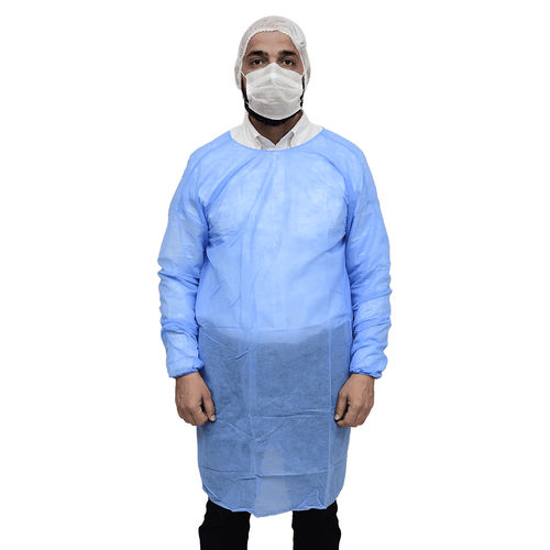 Capote cirúrgico unissexo - 30 GSM Spun - FVSurgical - descartável / em não tecido / antimicrobiano