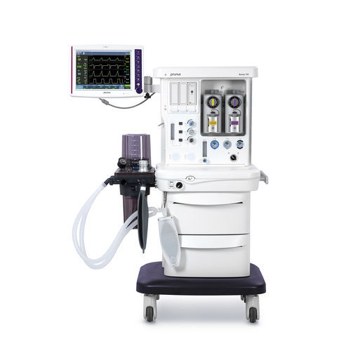 Aparelho de anestesia com carrinho - Boaray 700 - Shenzhen Prunus Medical - com monitoramento respiratório / com ventilador / com misturador de gás eletrônico