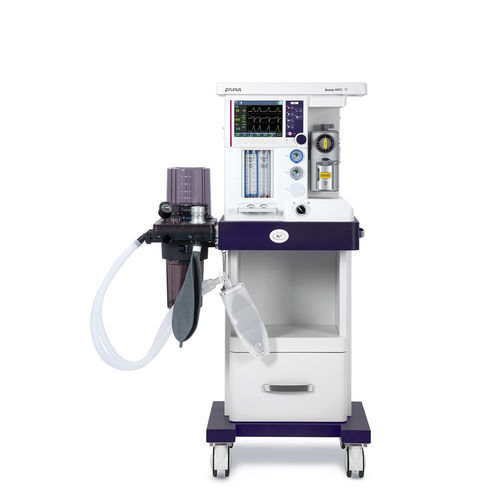 Aparelho de anestesia com carrinho - Boaray 600 series - Shenzhen Prunus Medical - com monitoramento respiratório / com misturador de gás eletrônico