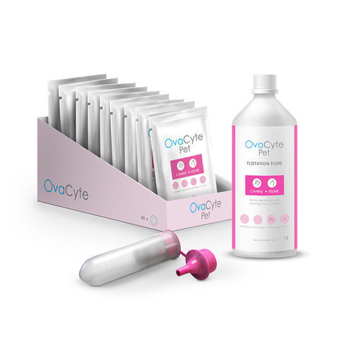 Kit de teste veterinário - OvaCyte Pet Test Kit and OvaPrep - INDICAL BIOSCIENCE GmbH - para doenças infecciosas / para animais / de fezes