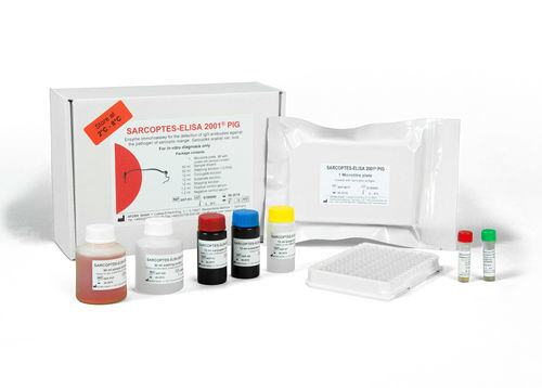 Kit de teste veterinário - SARCOPTES-2001 PIG - INDICAL BIOSCIENCE GmbH - de fertilidade / para suínos / de IgG