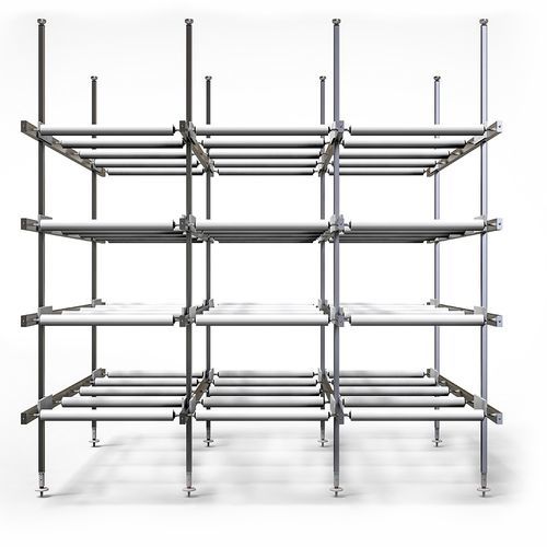 Suporte de armazenamento para caixão - Shotton Parmed - em aço inoxidável / modular