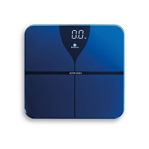 Balança antropométrica eletrônica - ACTIVE BLUE - BAXTRAN - residencial / para fitness / plataforma