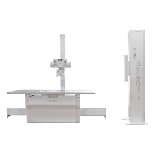 Sistema de radiografia digital - TITAN 2000 Dual Plus - VIKOMED - para radiografia geral / com bucky de piso
